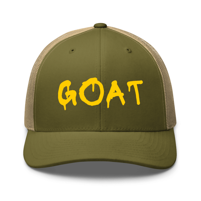 Bogosplit CCA Goat Trucker Hat Front