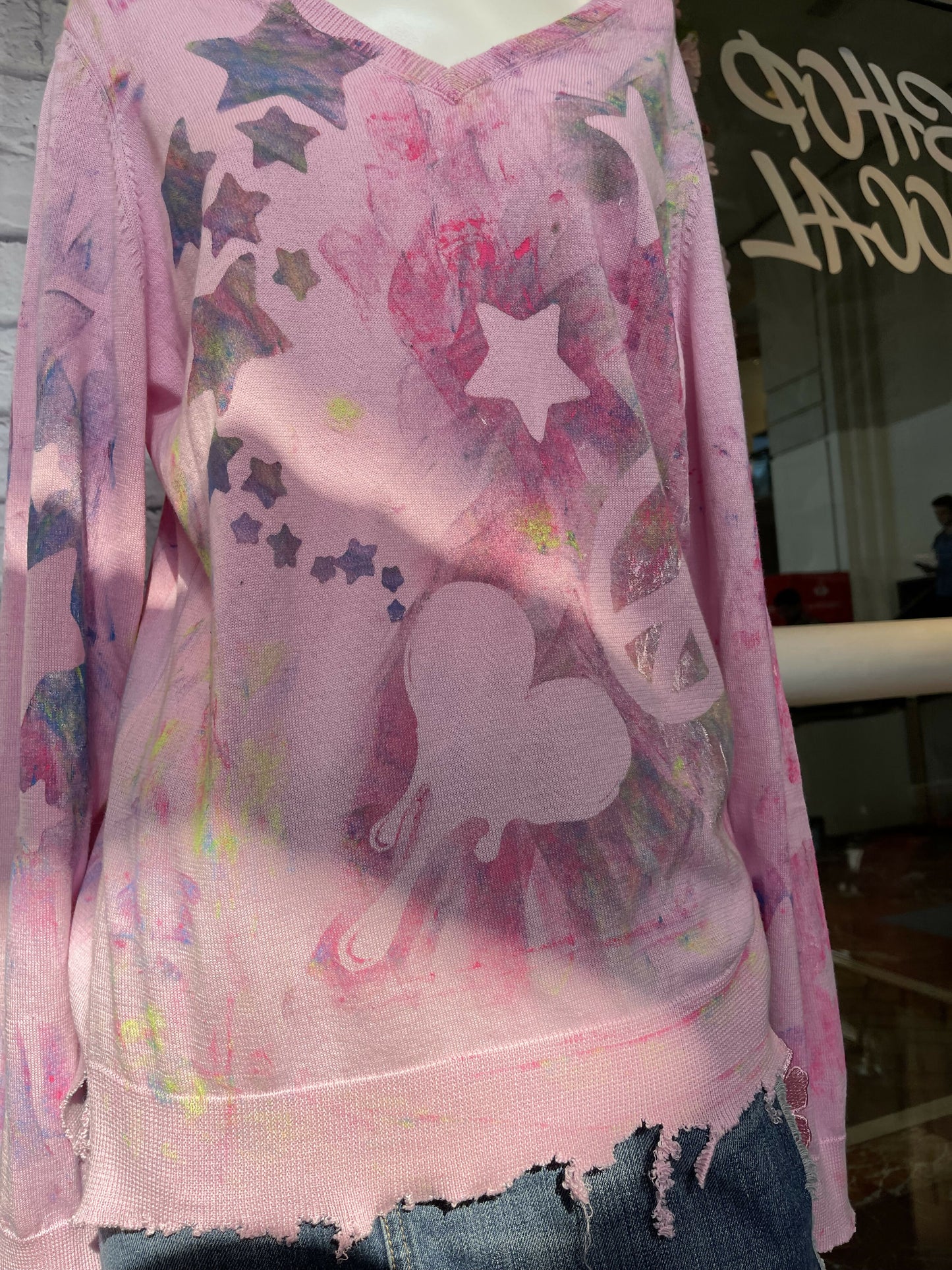 Hand Silkscreen graphic