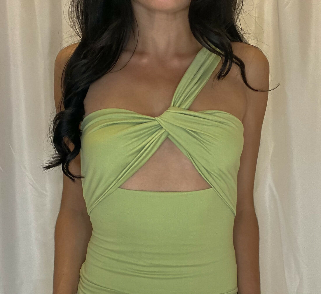 Ava One Shoulder Reversible Bodysuit