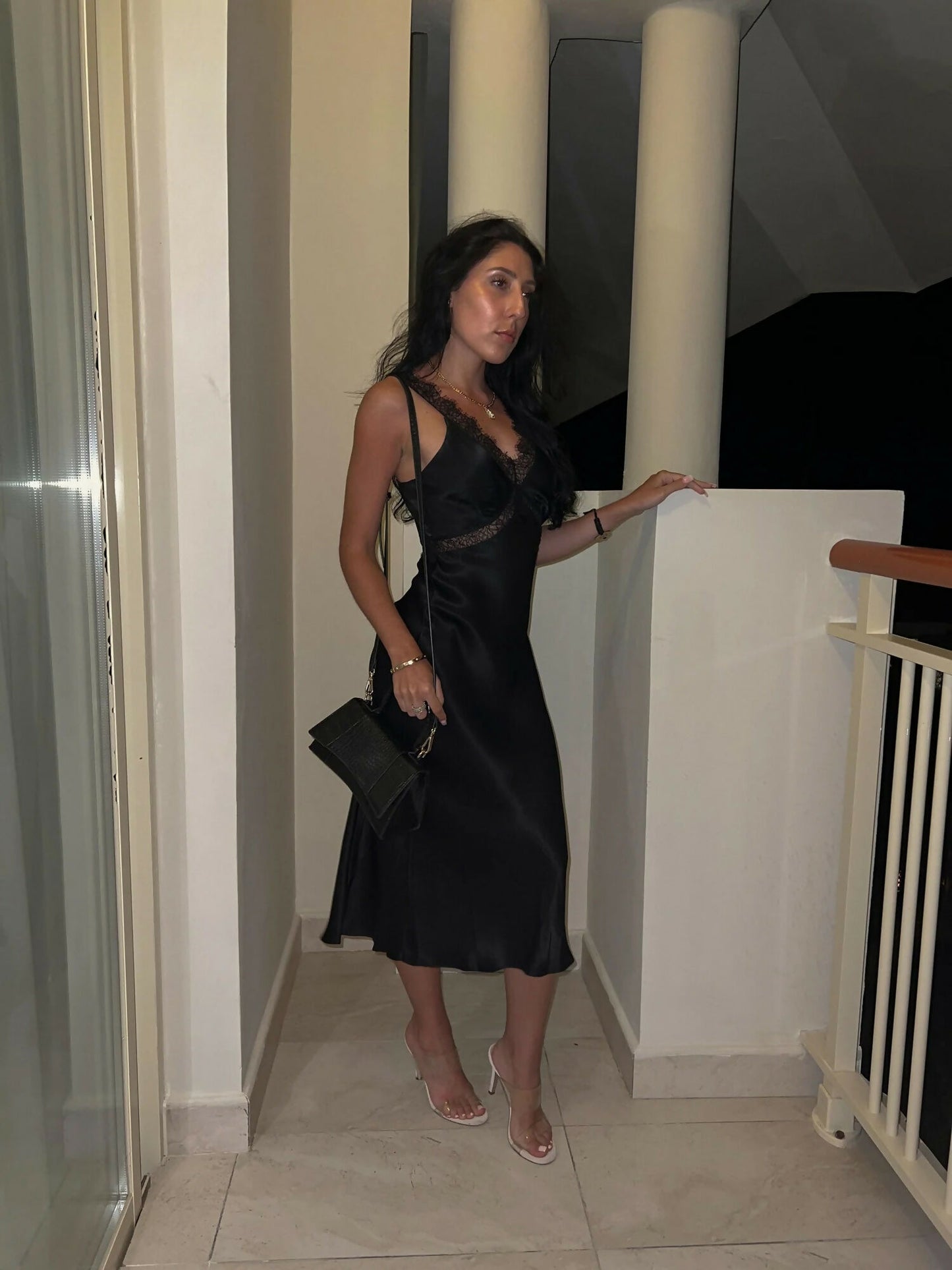Camille Lace Midi Dress