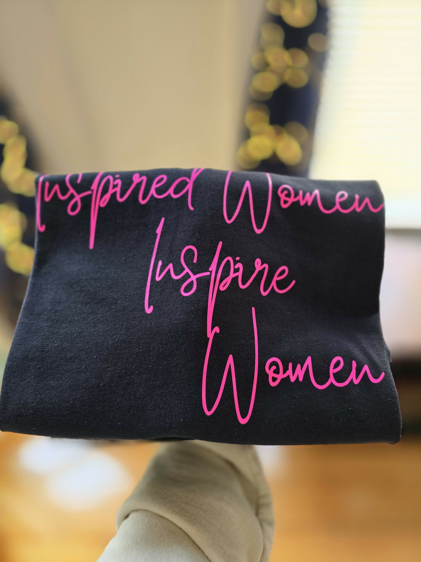 Inspired Women V Neck Tee