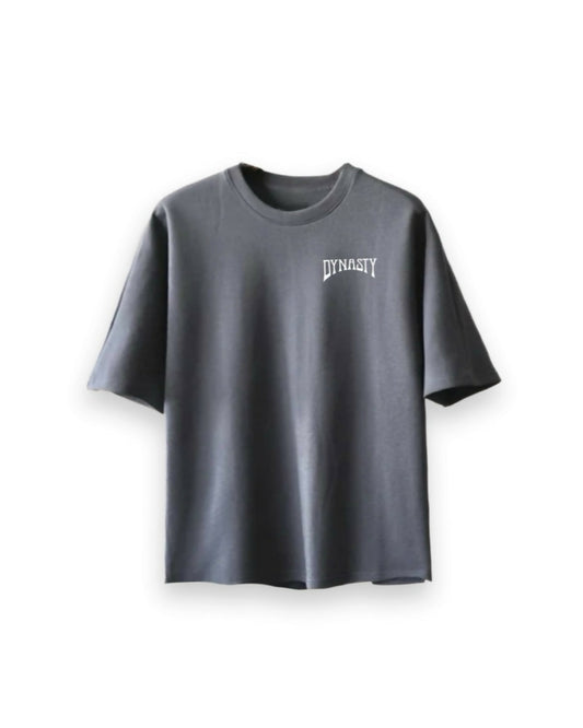 DYNASTY Grey Oversized T shirt