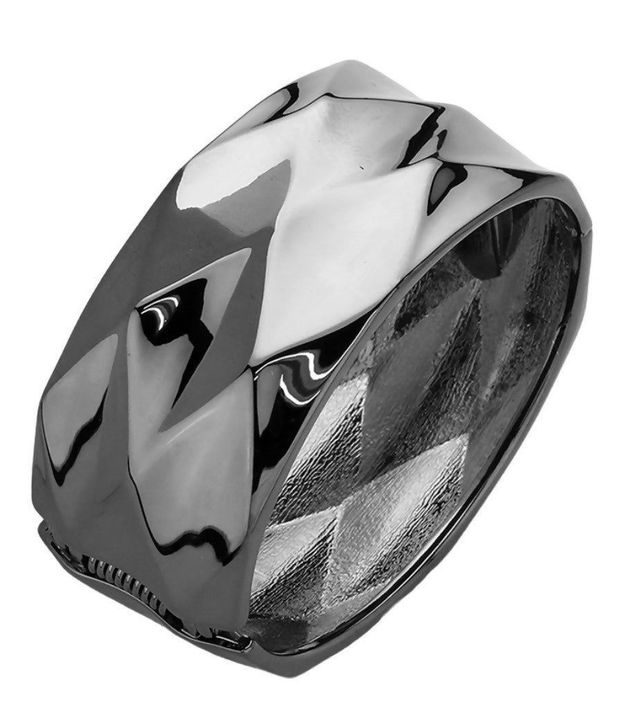 Gunmetal Cuff Bracelet