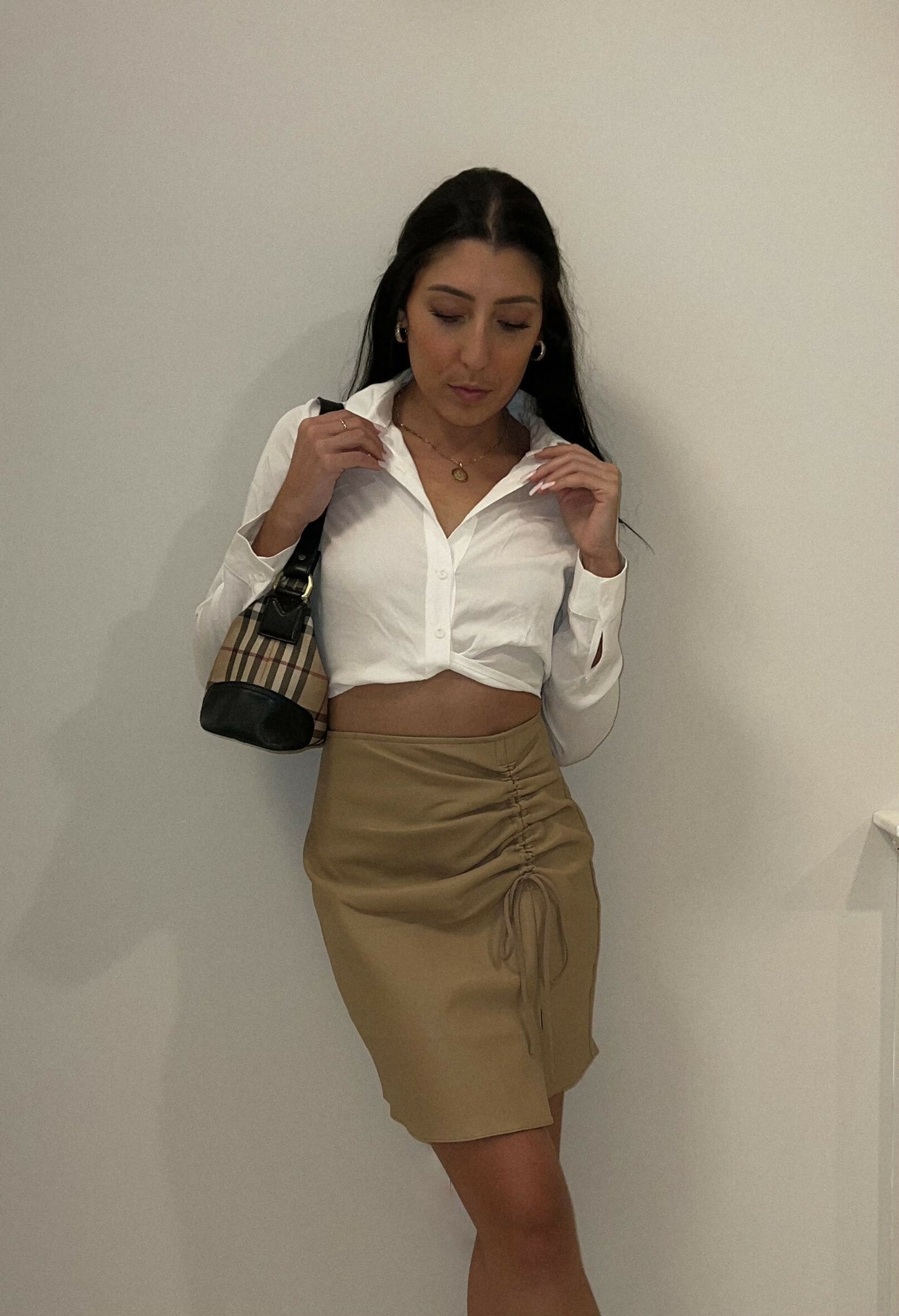 Sierra Leather Skirt