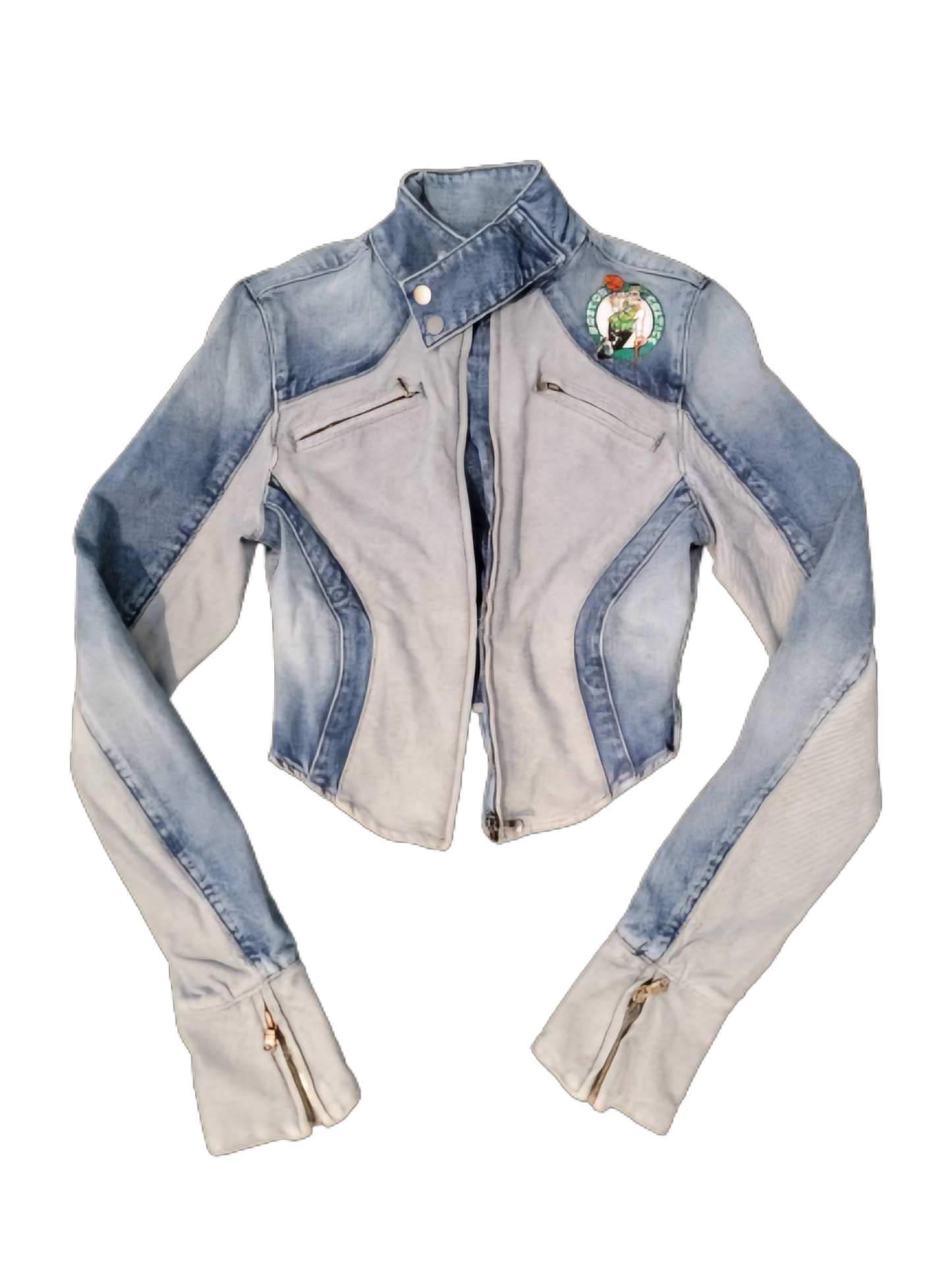 Mavlife Celtics MotoStar Jean jacket
