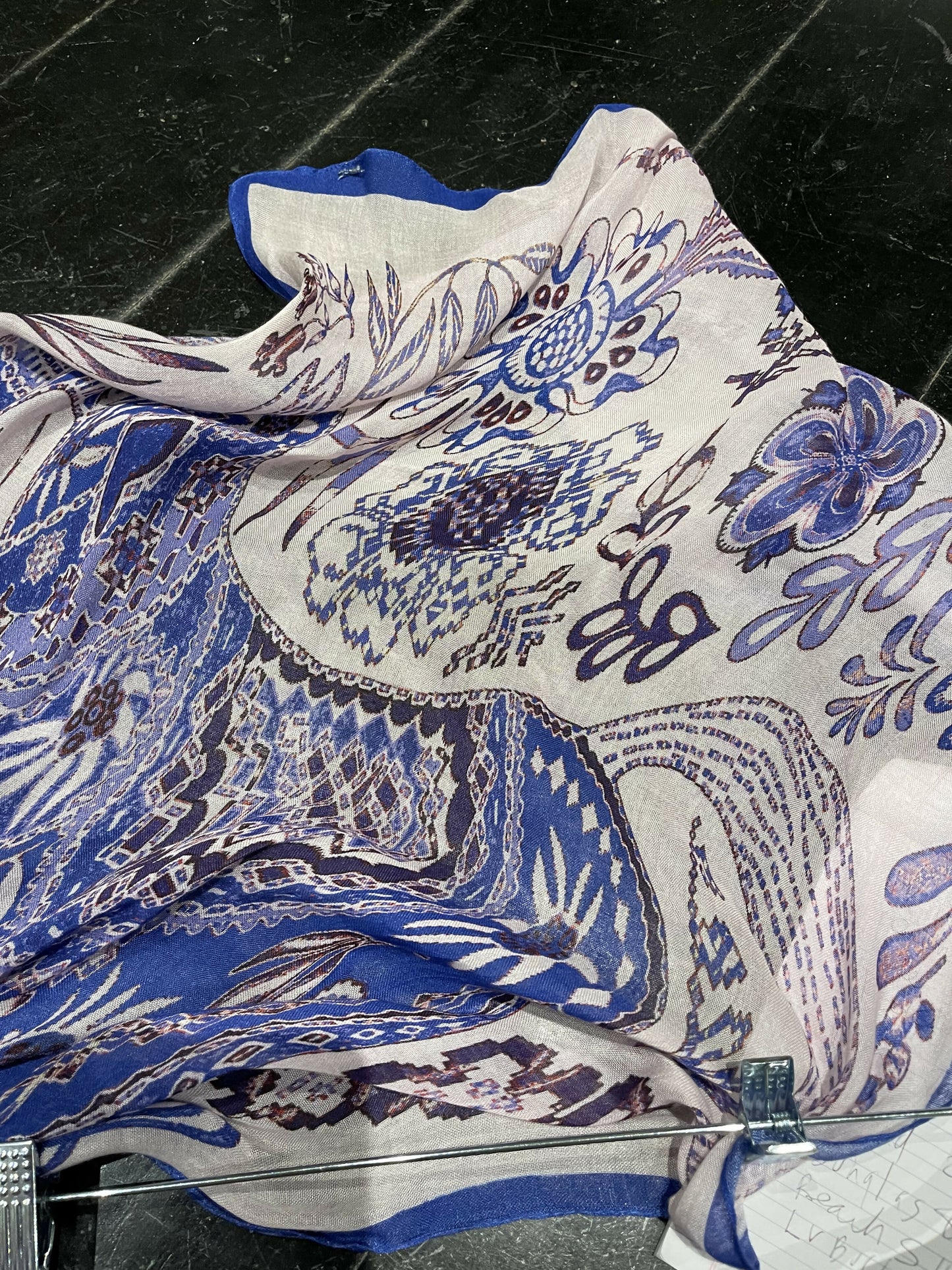 Rectangular scarf