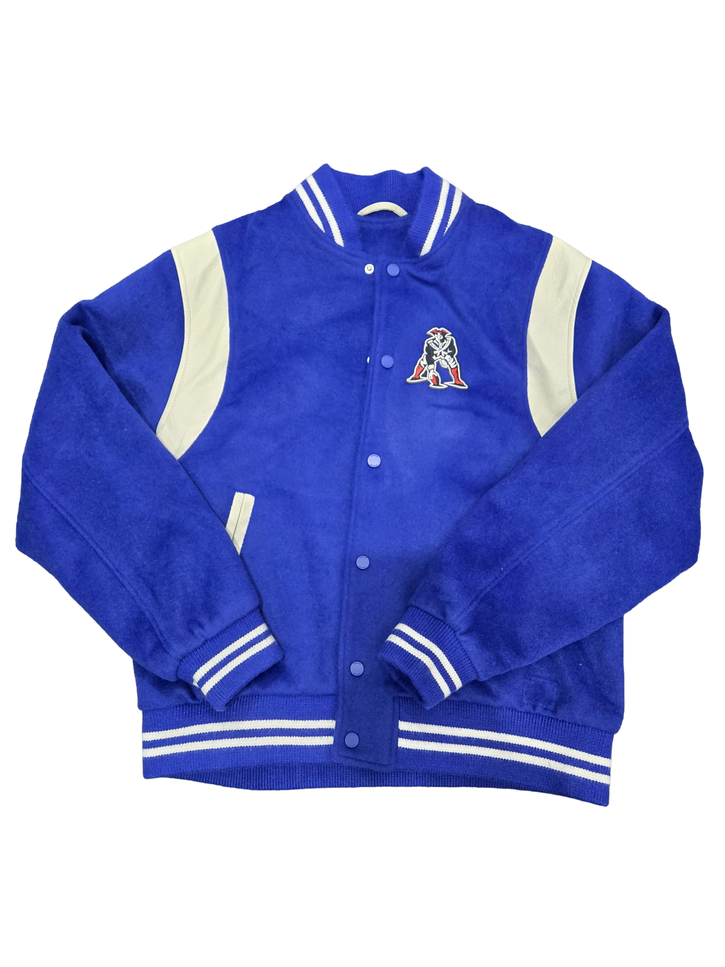 Patriots Blue Varsity Jacket