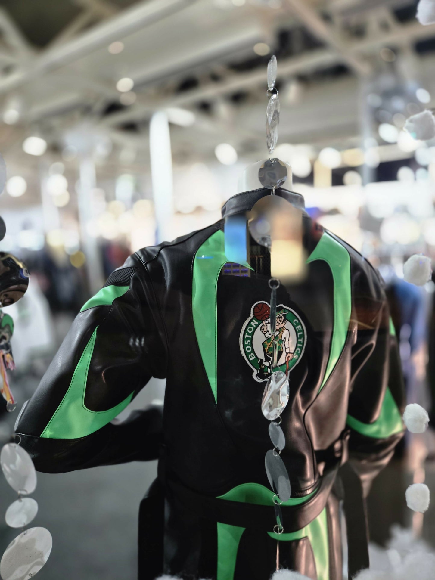 Mavlife Celtics Leather Trench