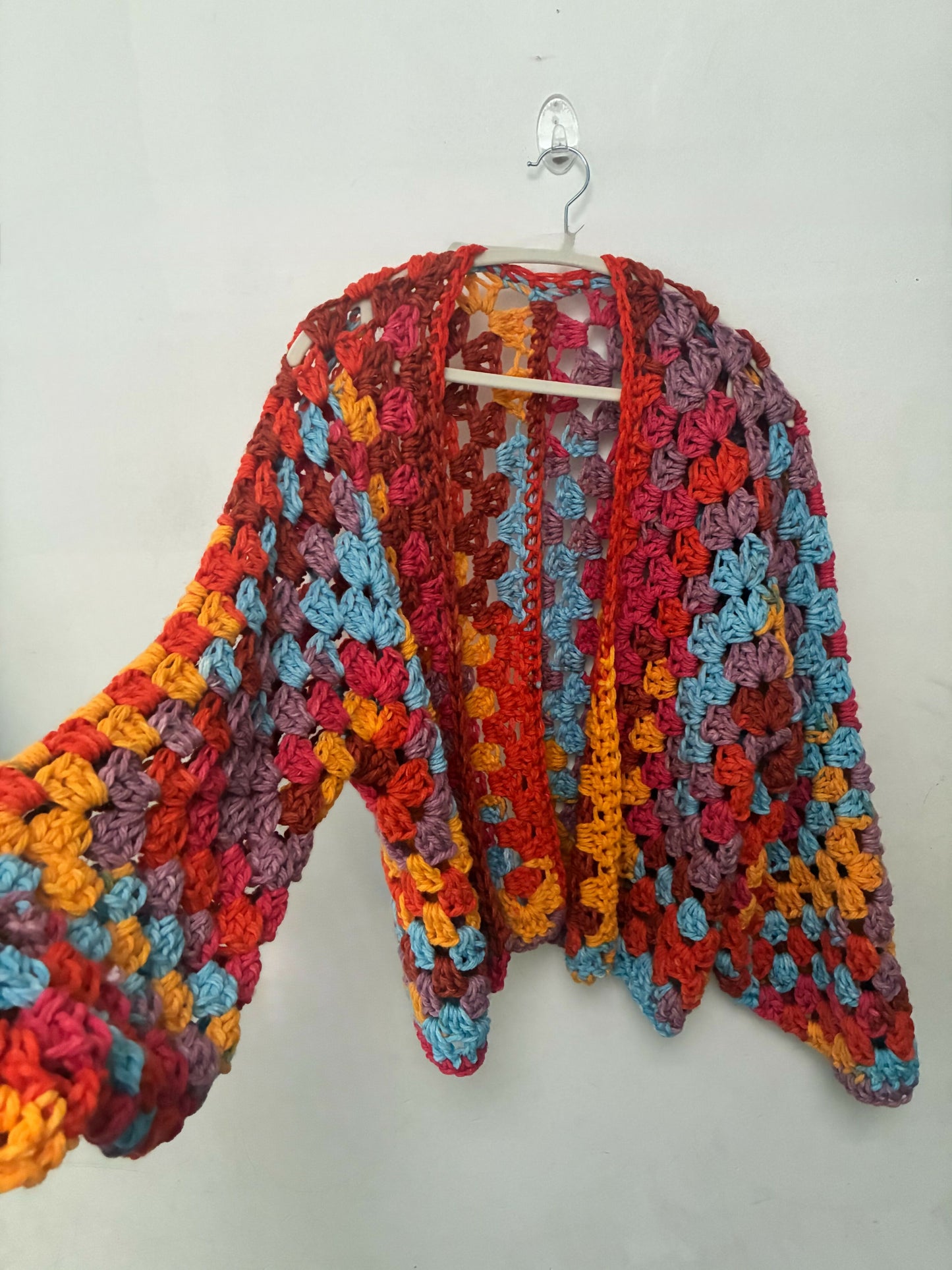 Warm toned chunky cardigan