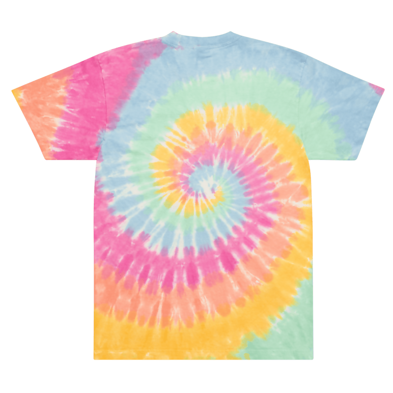Give Love Oversized Tie Dye Shirt