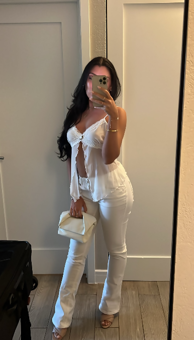 Mari Lace Butterfly Top