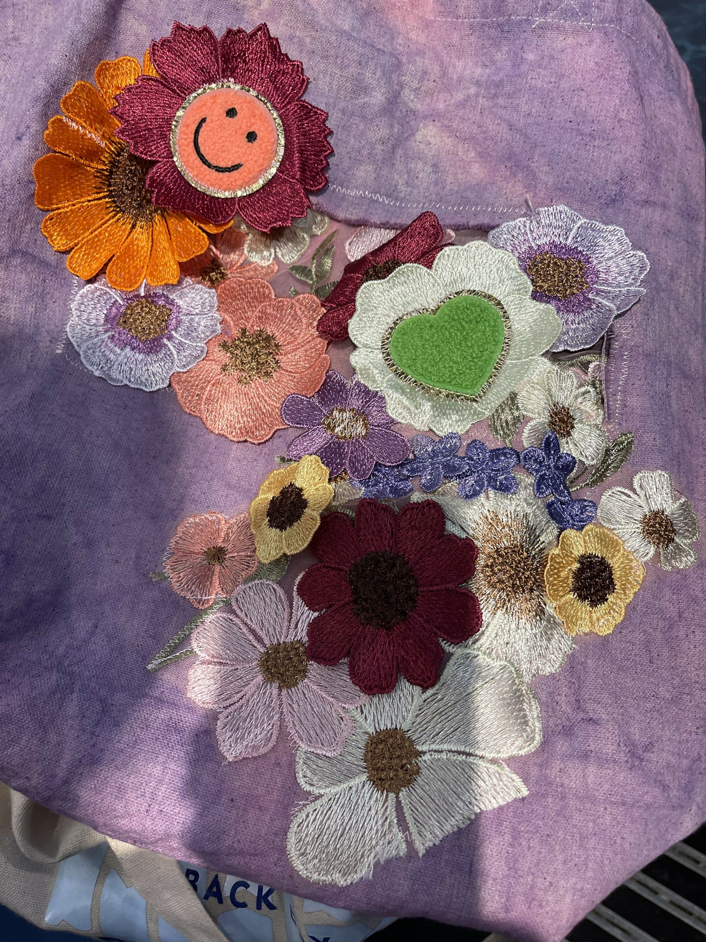Floral tote