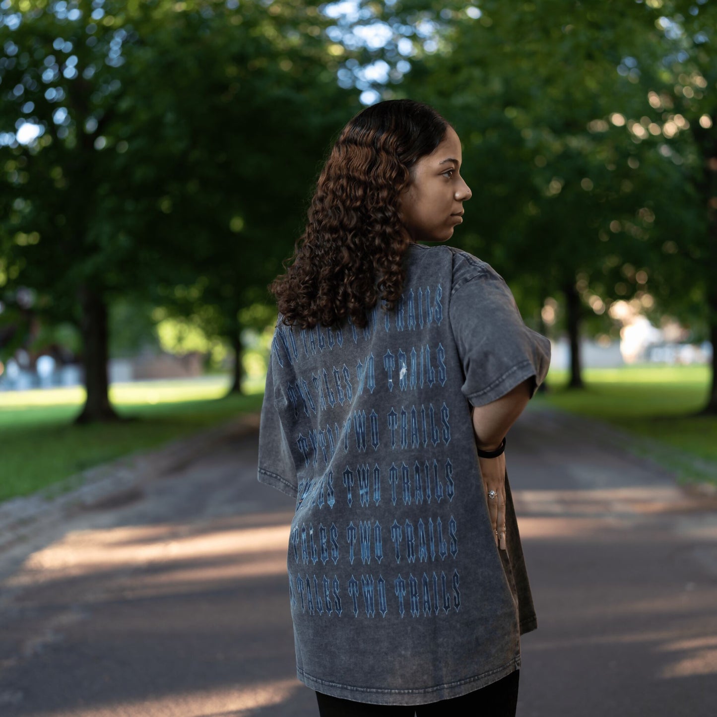 "Nightfall" Acid Wash T-Shirt