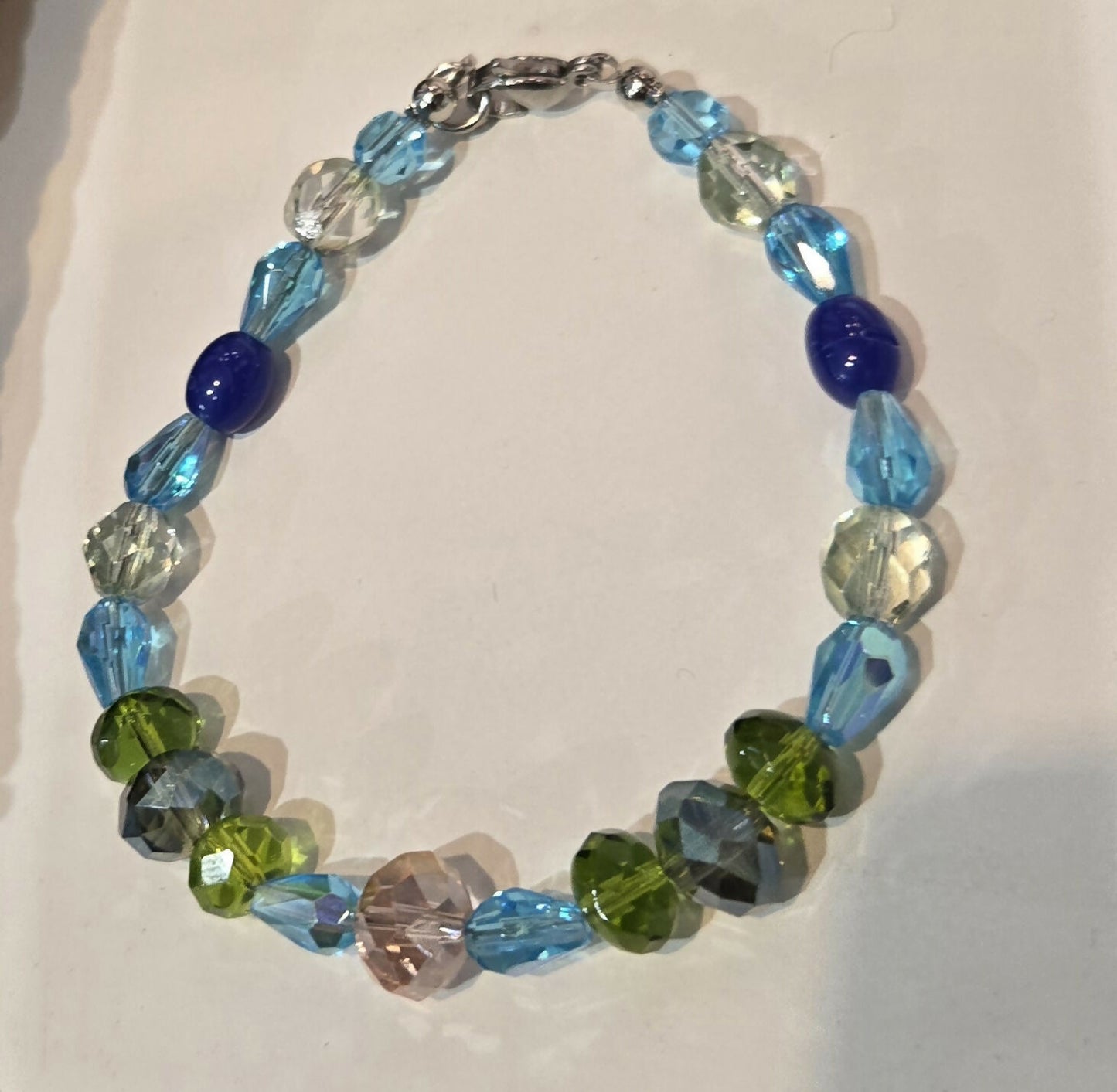 Glass bead bracelets
