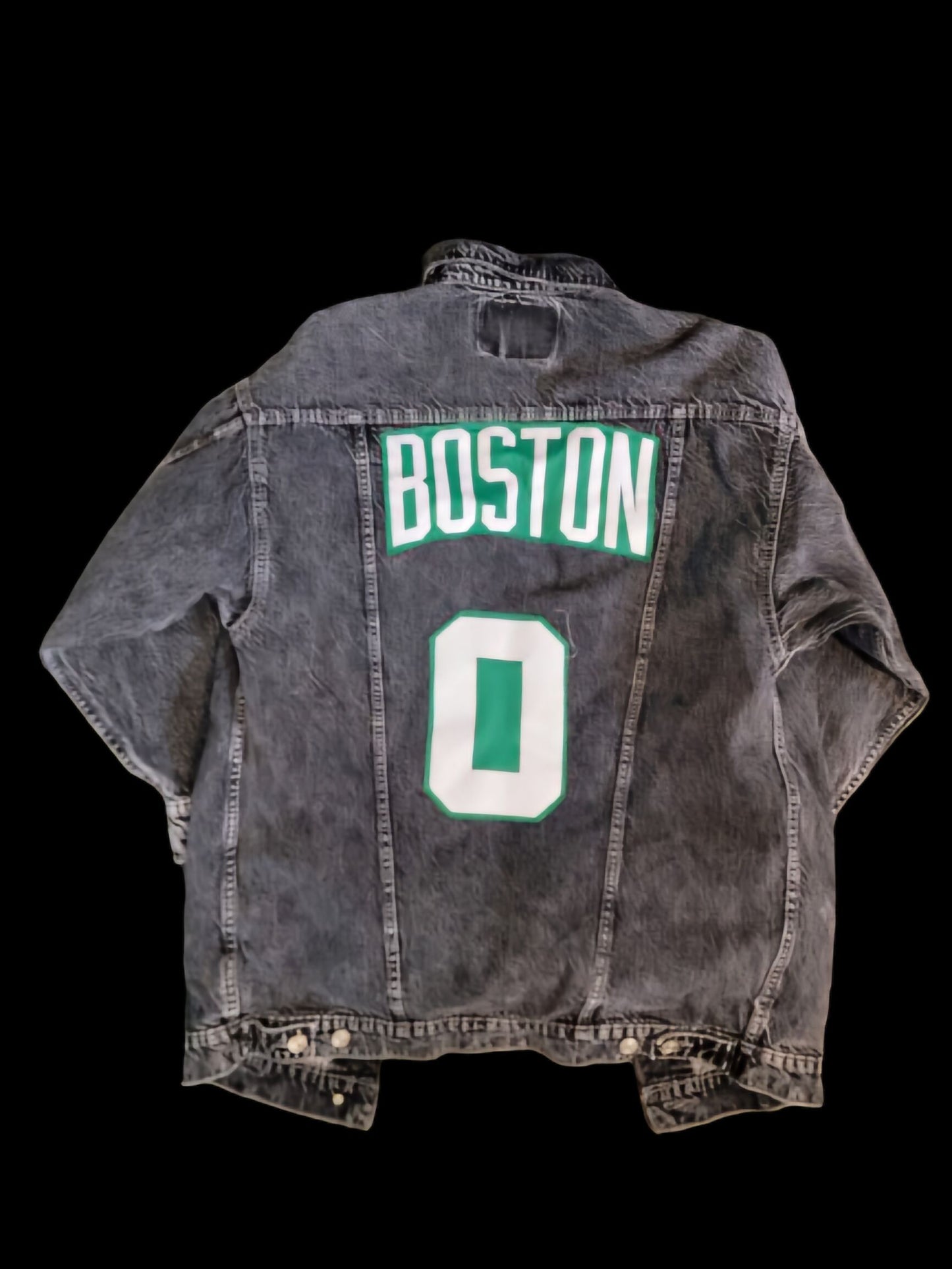 Stonewash Boston Black jean jacket #0