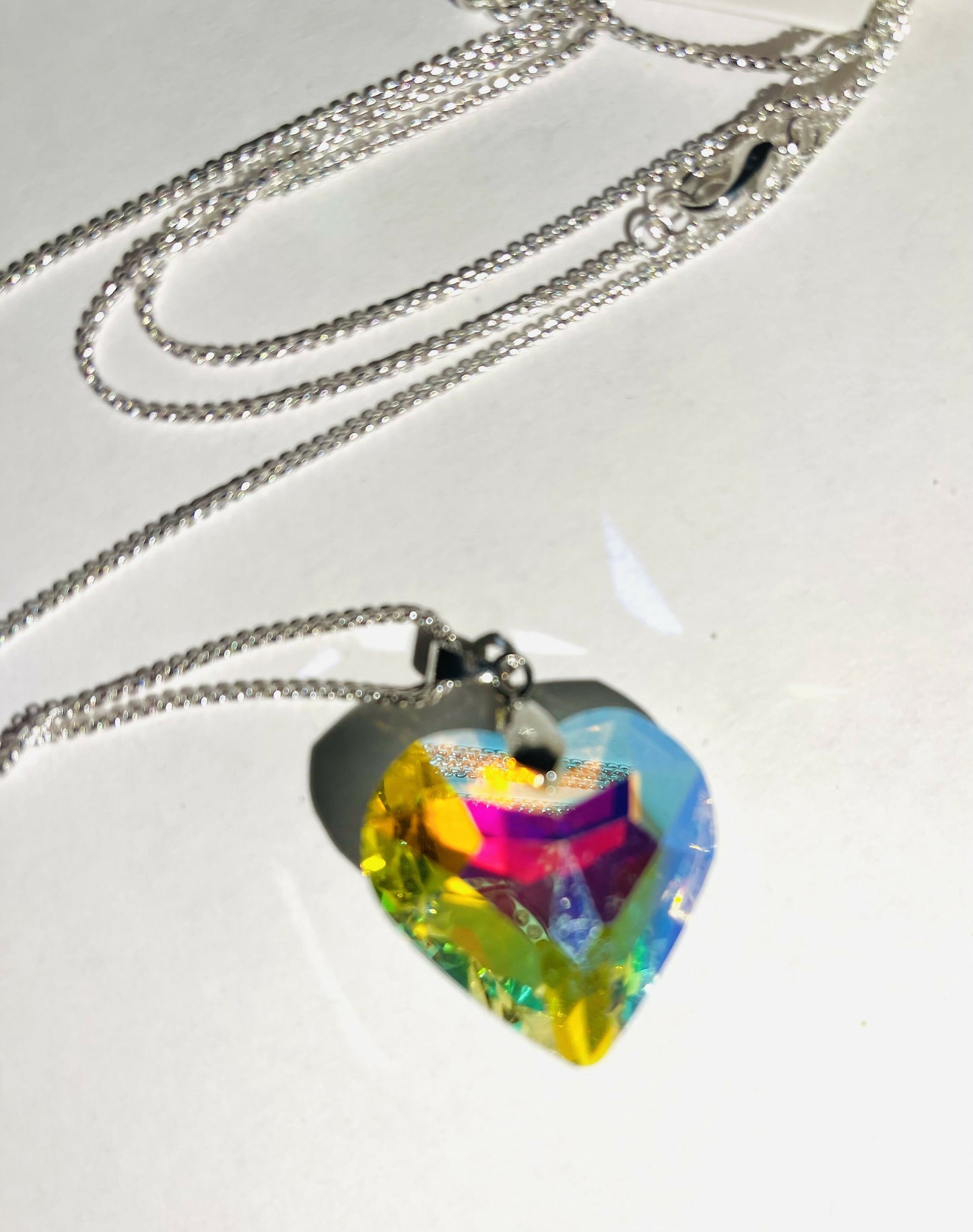 Heart Gemstone Necklace