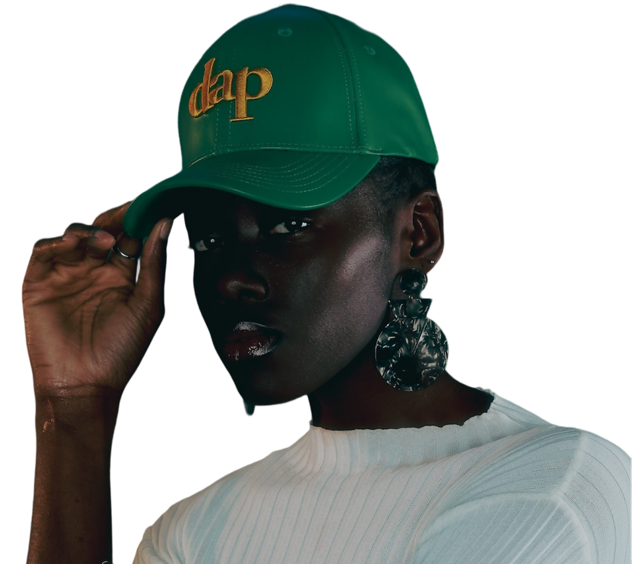 DAP CLASSIC LEATHER CAP (GREEN)
