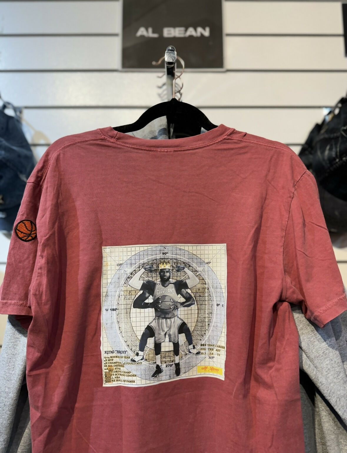 Jordan Vs Bron graphic tee size medium