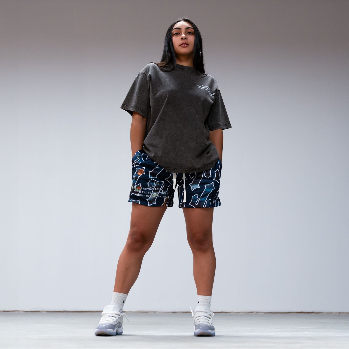 "Nightfall" Mesh Shorts