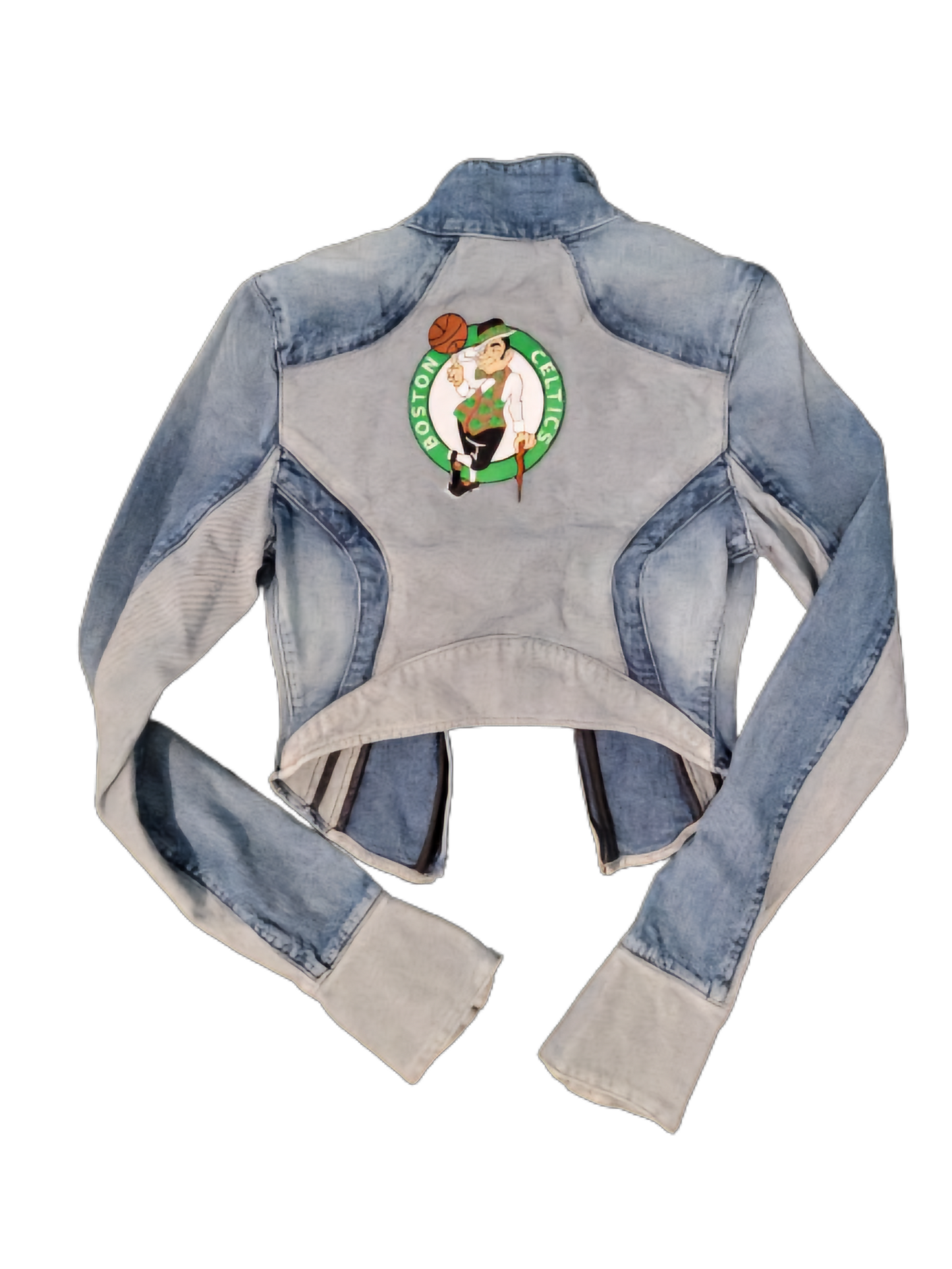 Mavlife Celtics MotoStar Jean jacket
