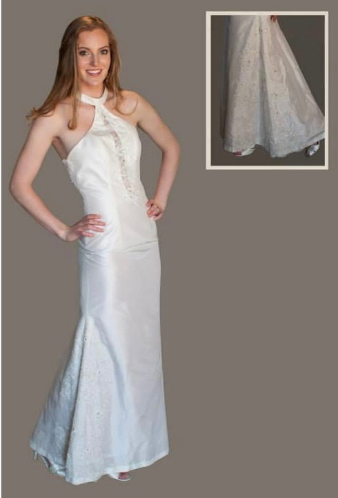 Halter Wedding Gown