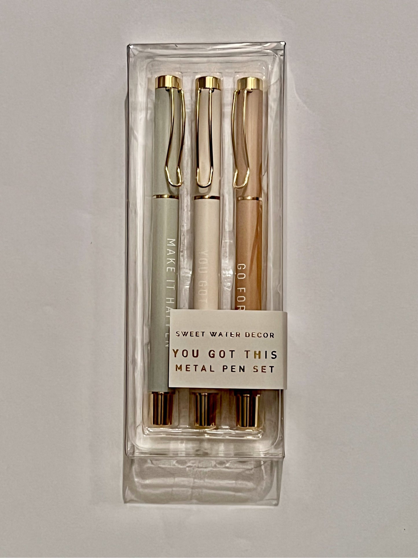 YOU GOT THIS METAL PEN - SET OF 3