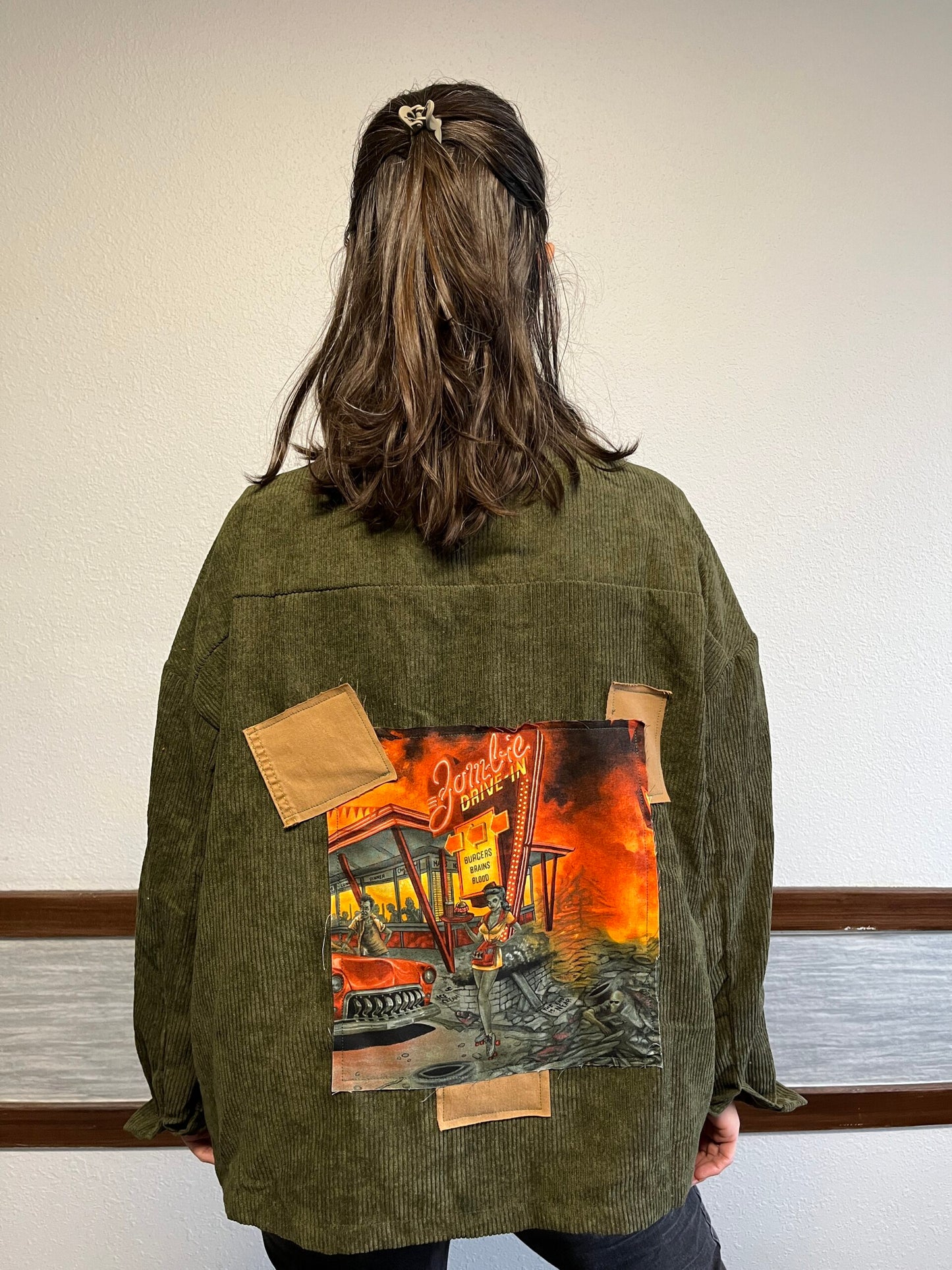 Jacket Zombie Design.