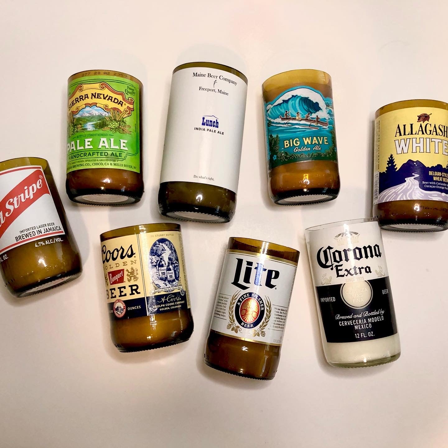 Beer Bottle Candle