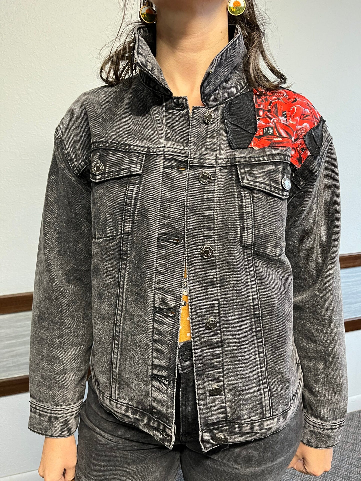 Jacket Robots War in City