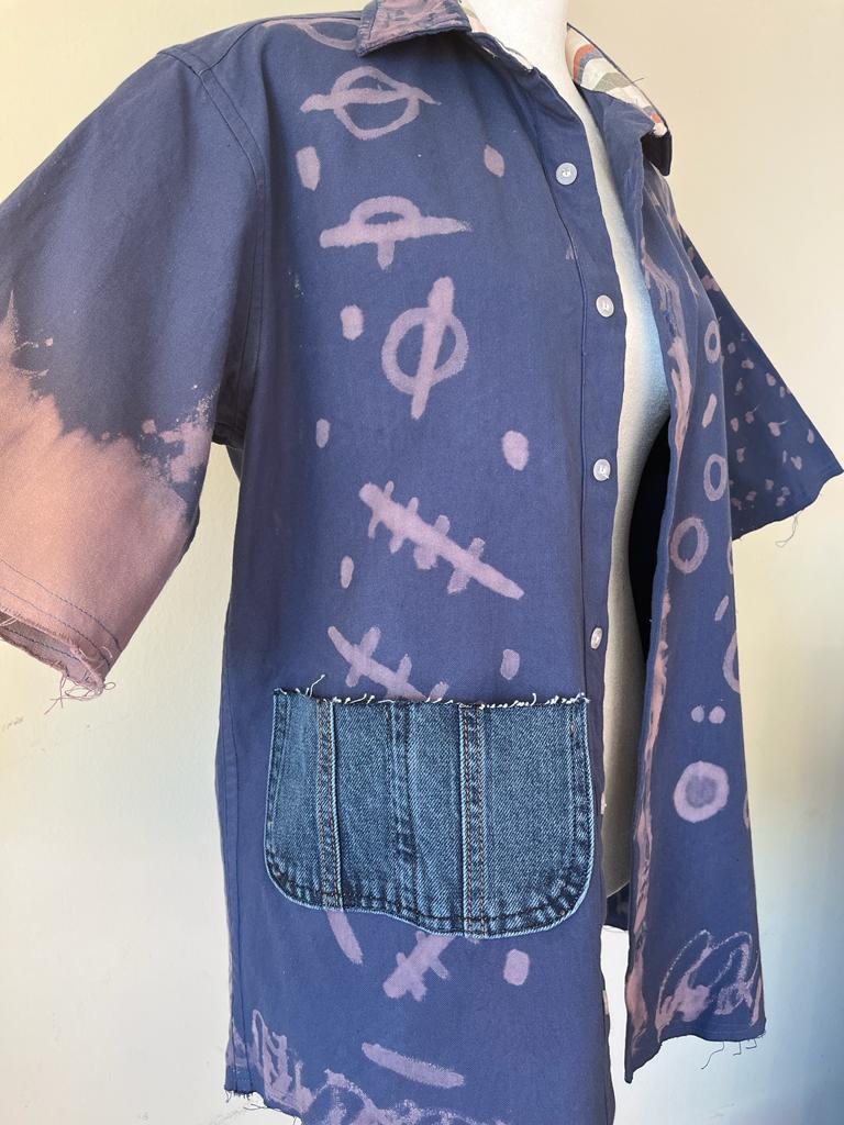 Artistic human shirt