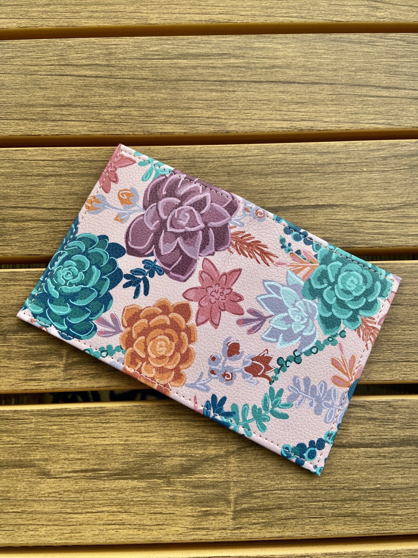 SUCCULENTS LEATHERETTE WALLET