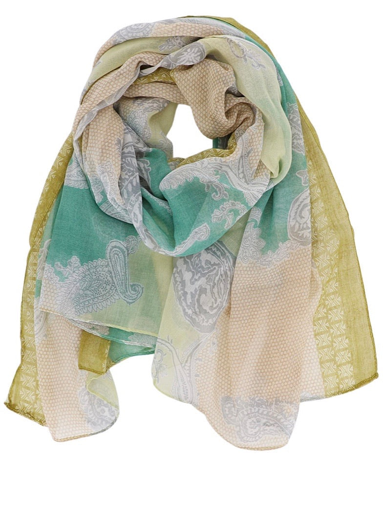 Paisley Print Scarf