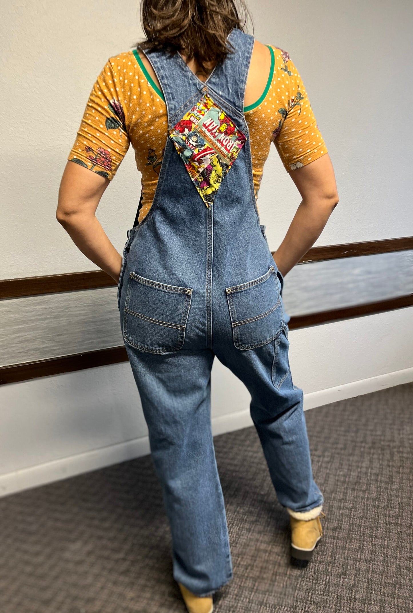Overalls Marvel Design.