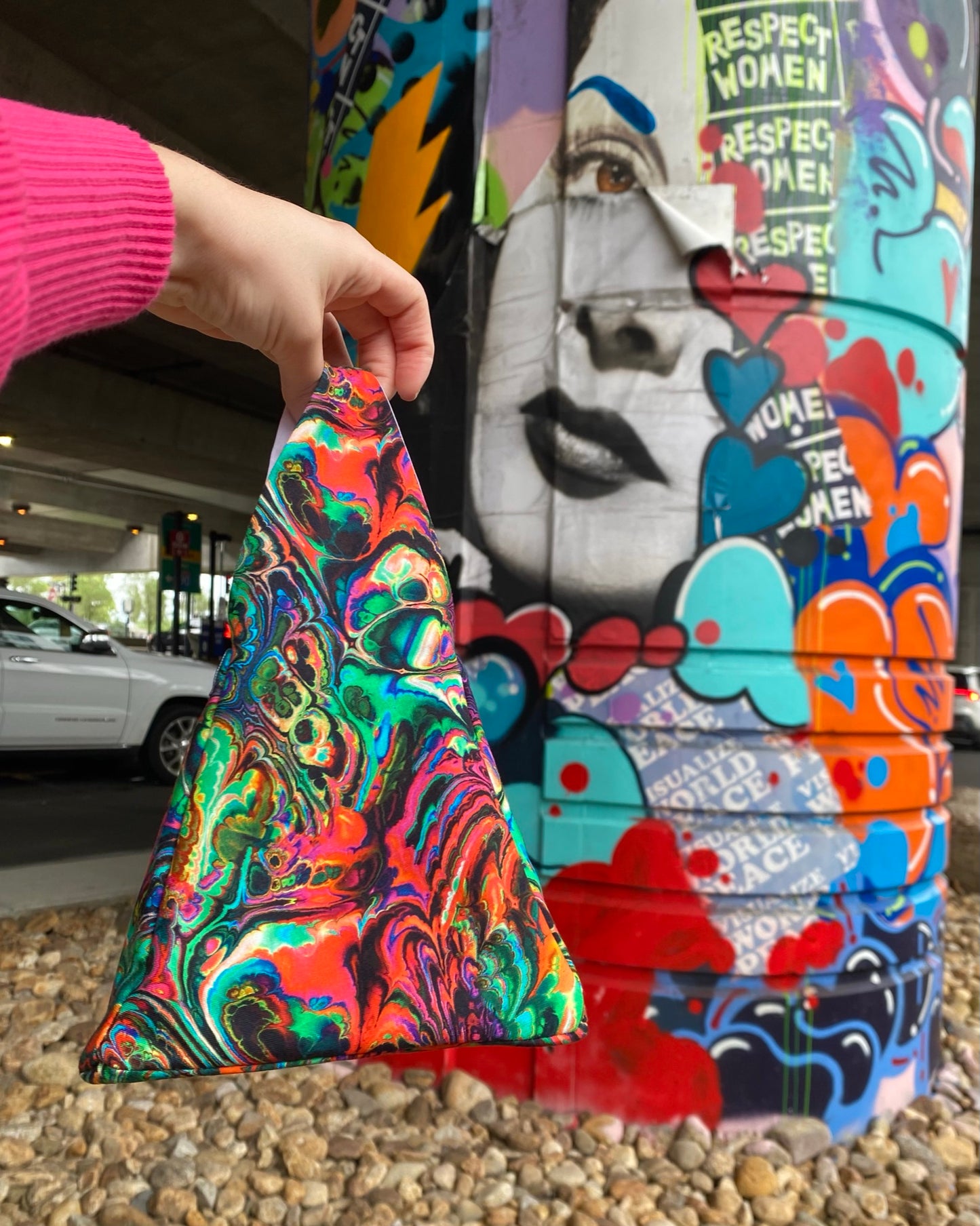 Cotton bandana triangle bag (Copy)