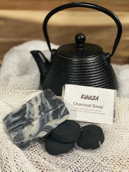 African Organic Charcoal Soap