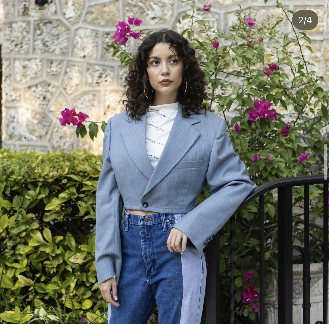 Upcycled blazer