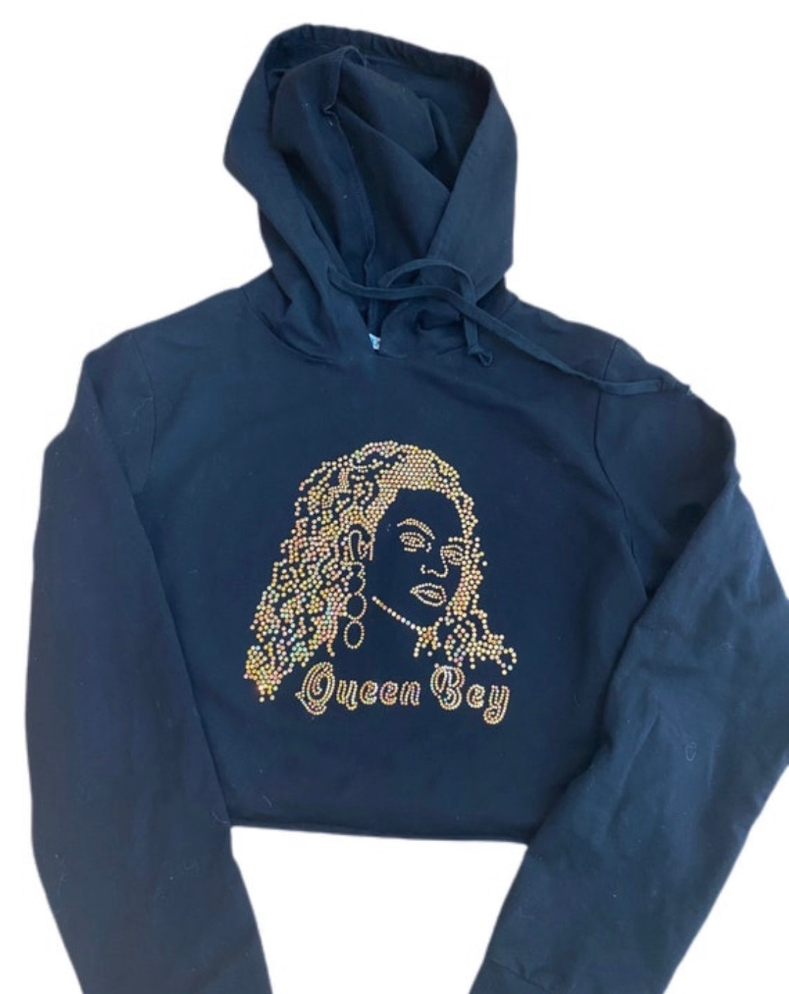 Queen Bey Crop Hoodie