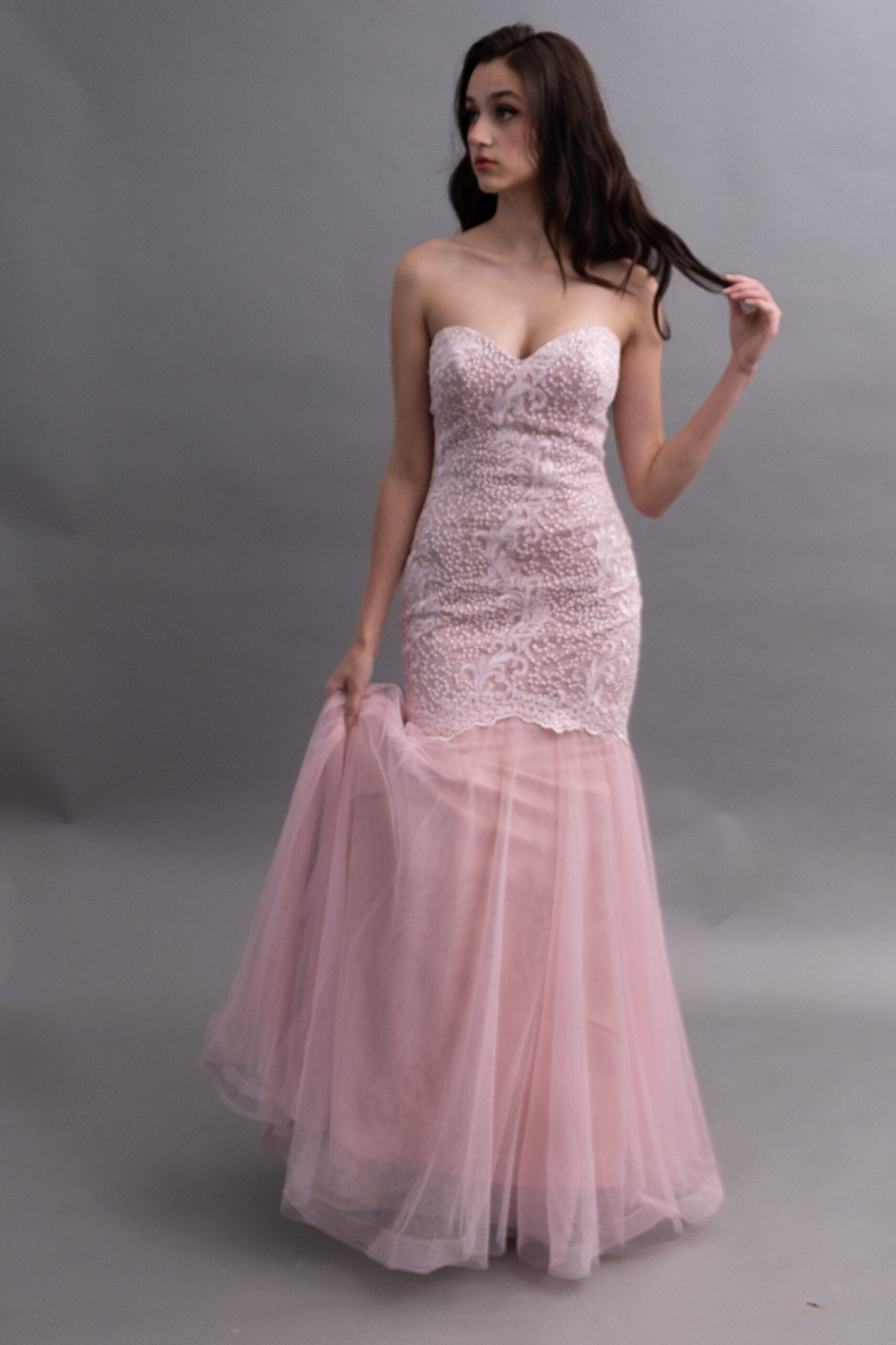 Mermaid Gown Pink