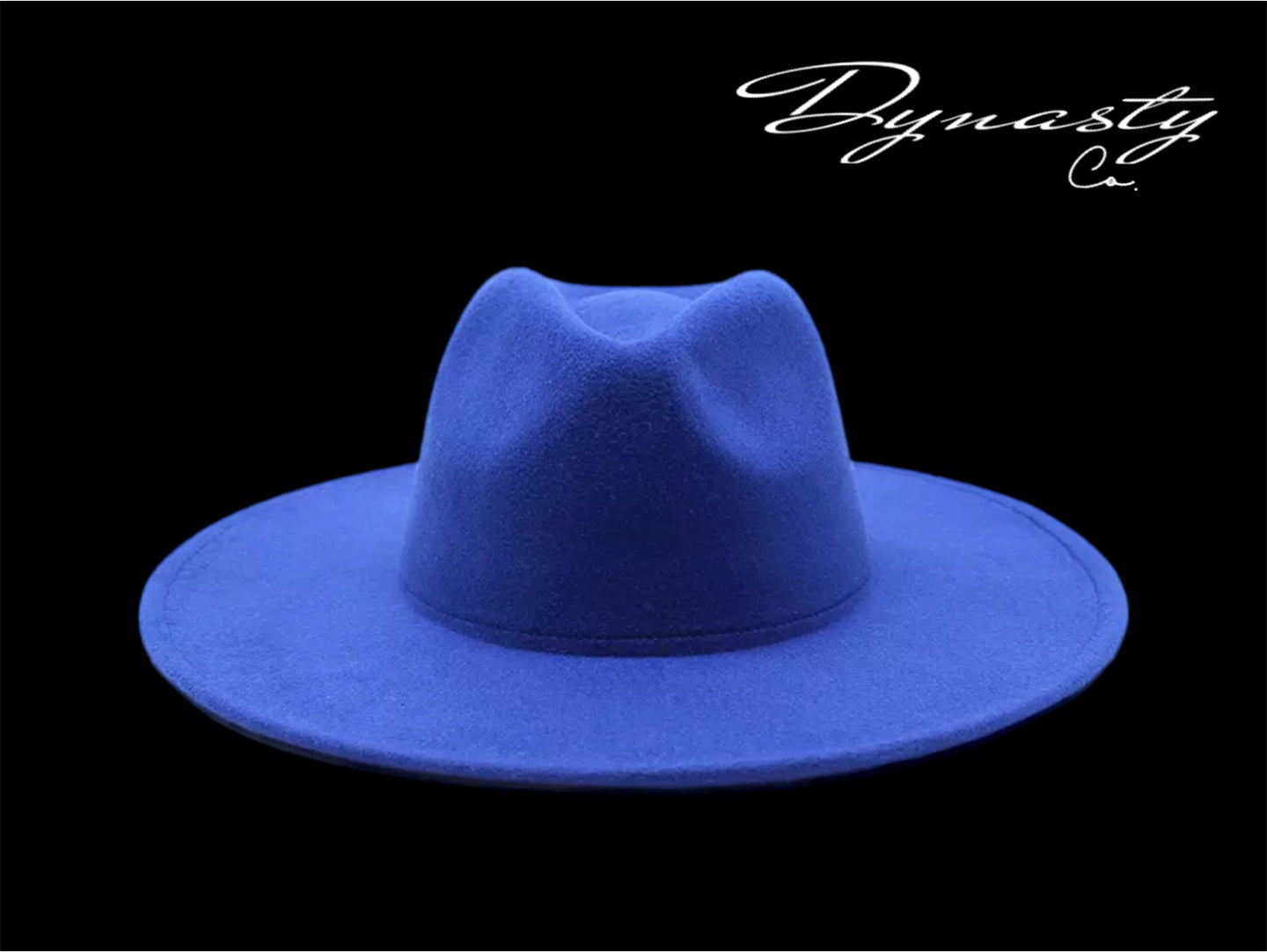 DYNASTY Royal Blue Fedora