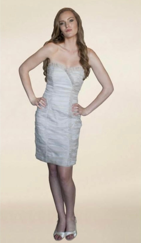 Ruche Dress Organza