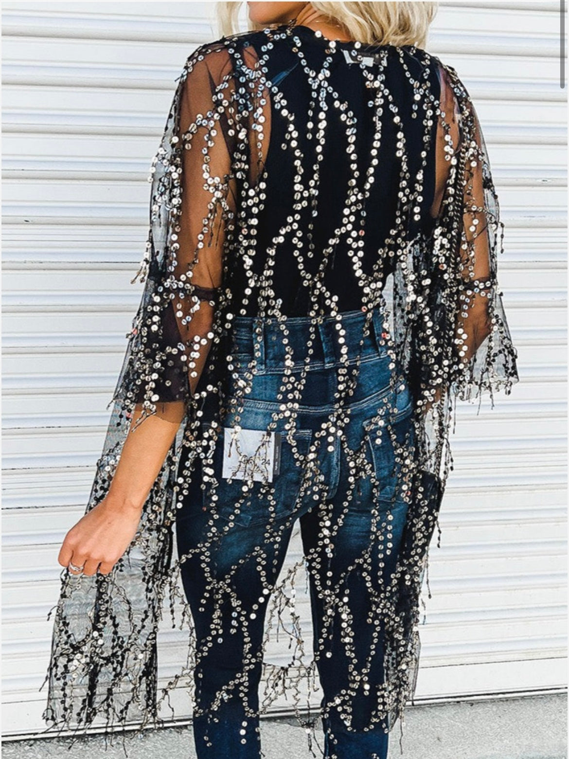 FESTIVE SEQUIN CARDIGAN | 2 - Colors Available