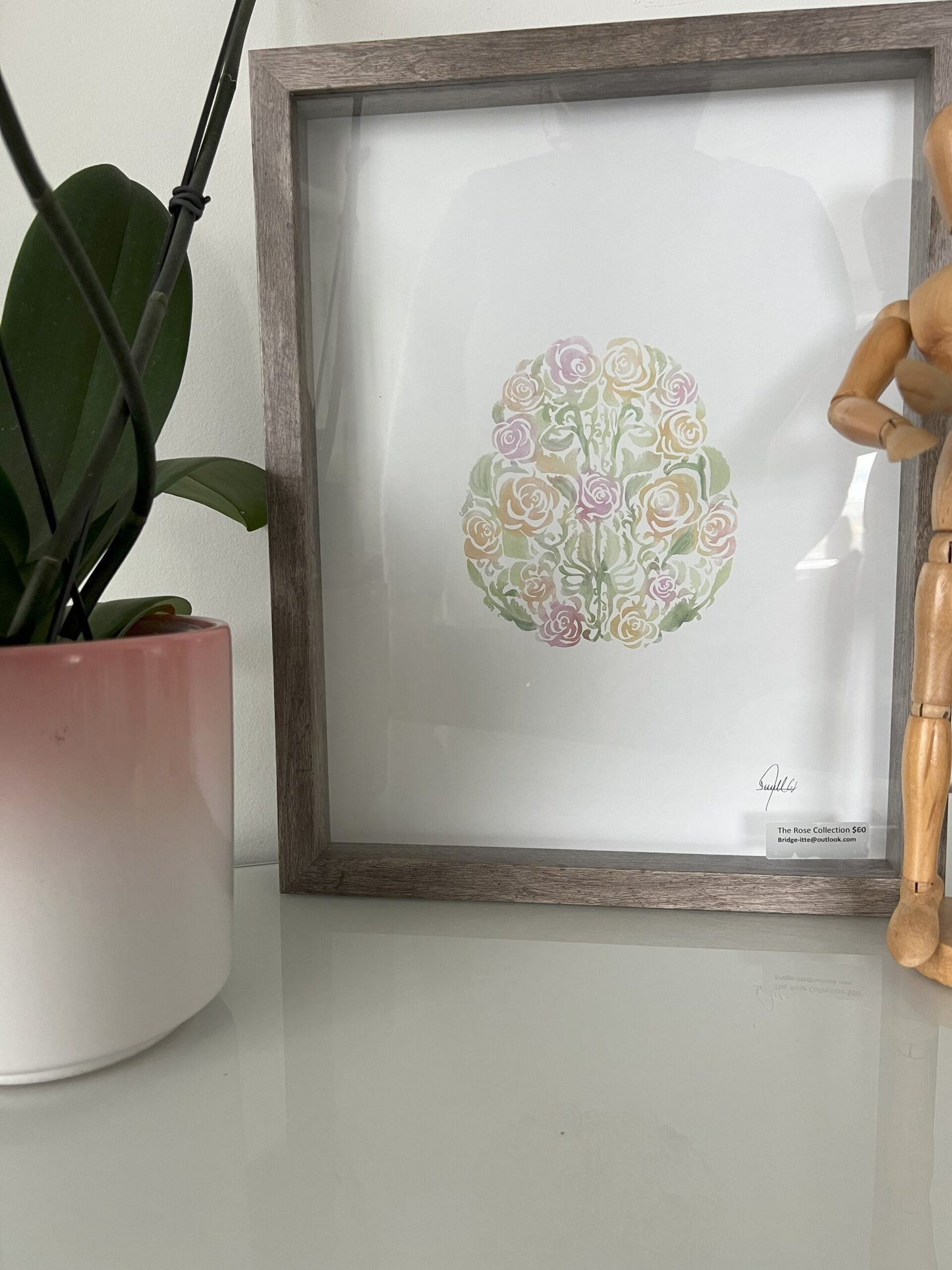 Rose Brain Print 11"x14" Print