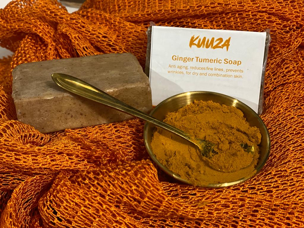 African Organic Ginger Turmeric Soap