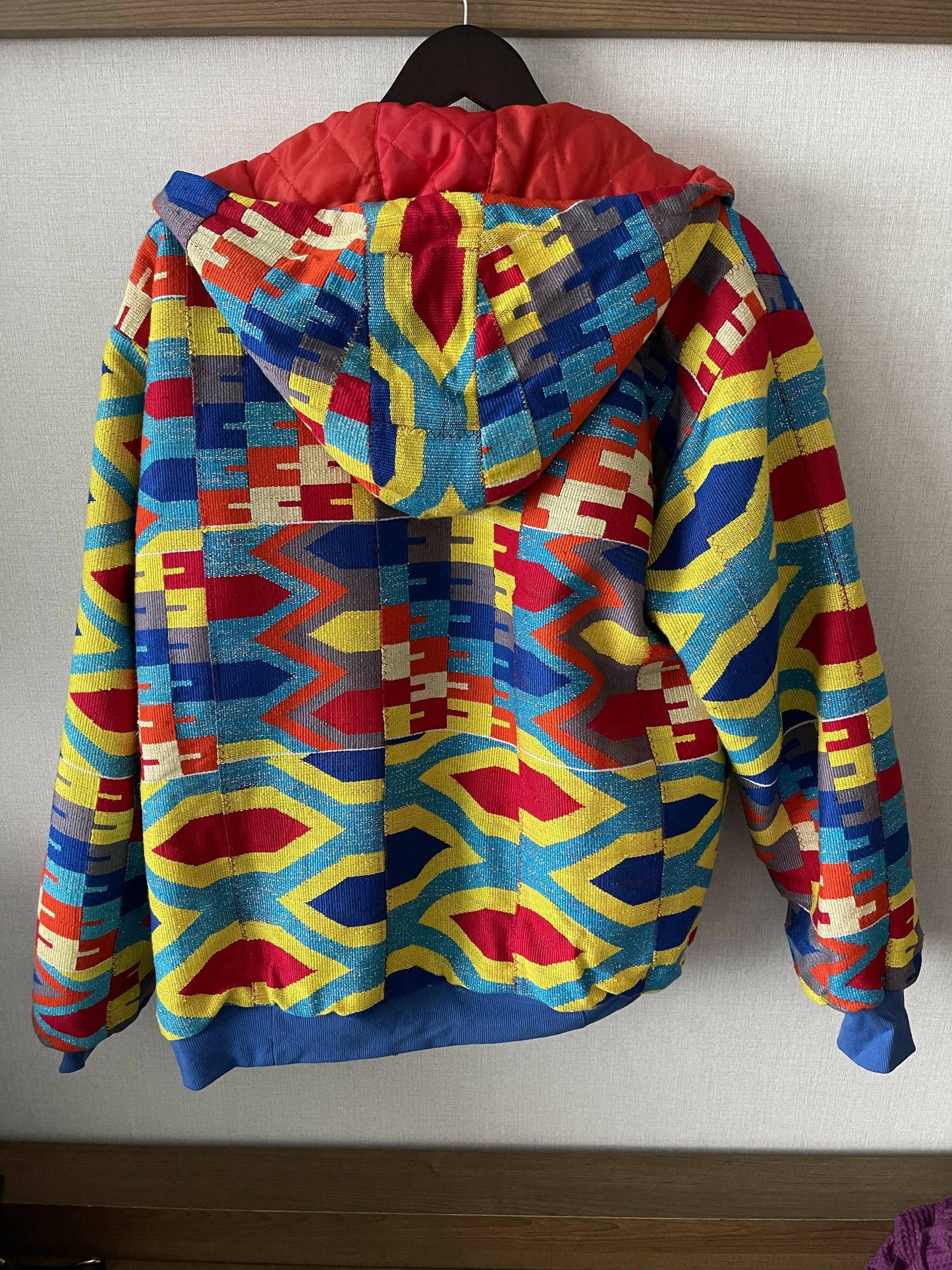 Royal Kente Hoodie