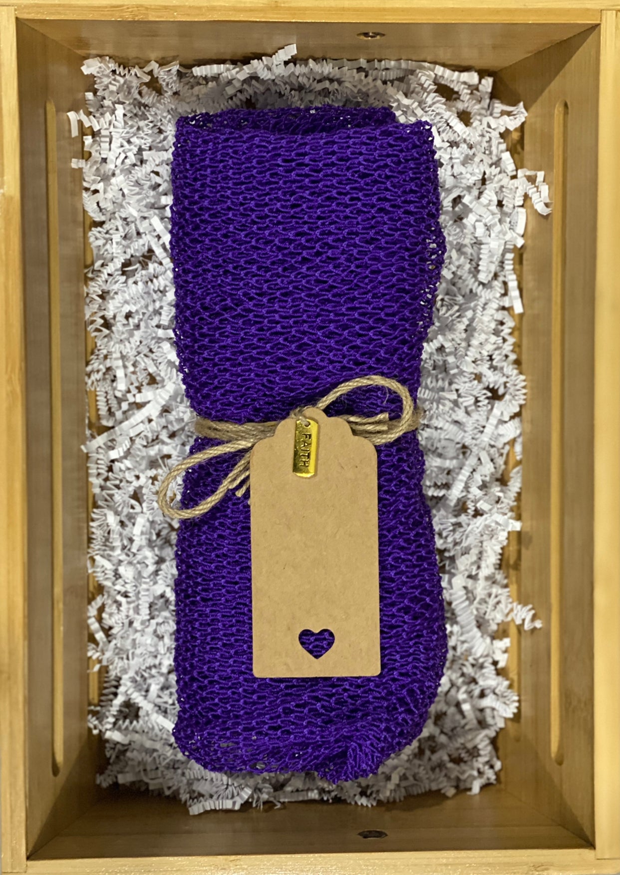 10ft African Exfoliating Sponge / Wash Cloth