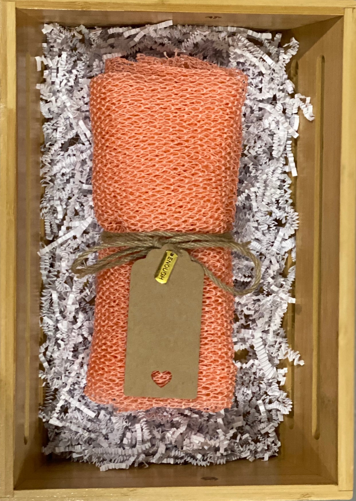 10ft African Exfoliating Sponge / Wash Cloth