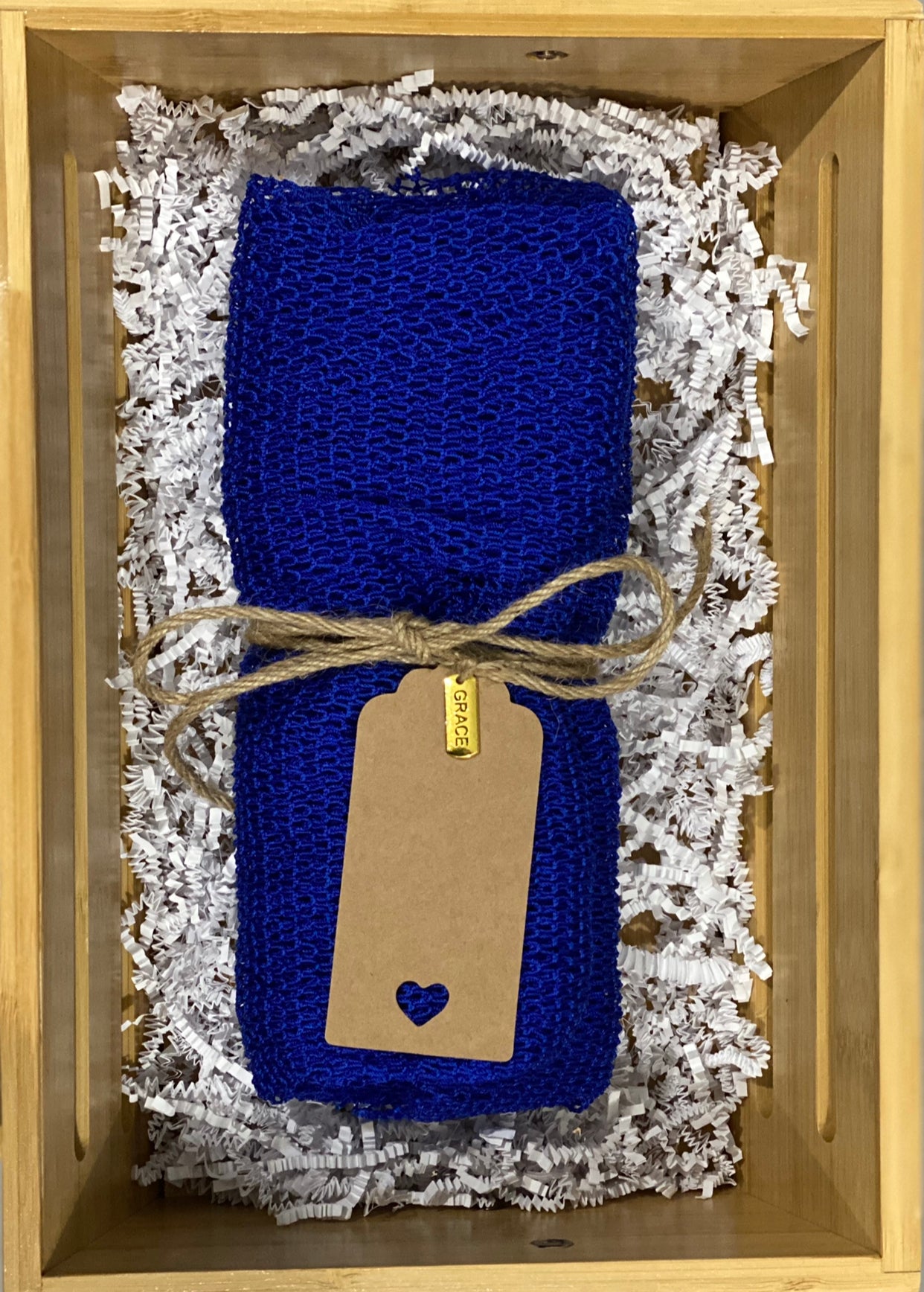 10ft African Exfoliating Sponge / Wash Cloth