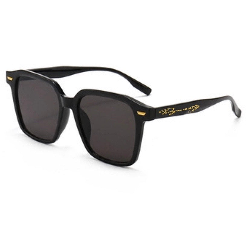 DYNASTY Black Square Shades