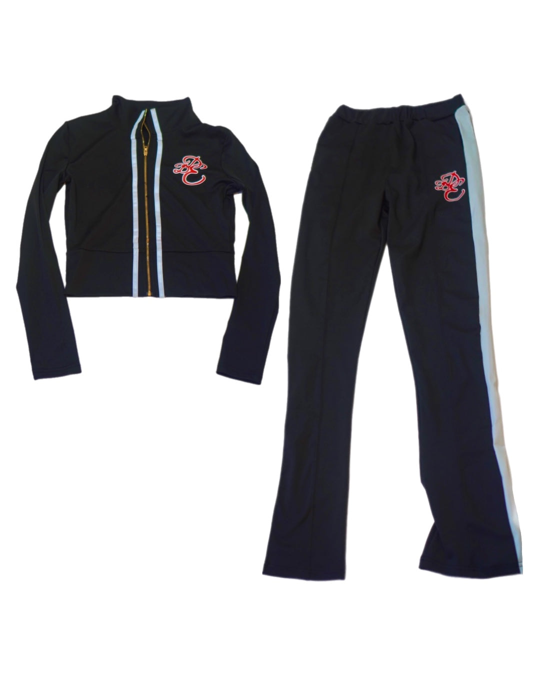 DYNASTY Womans Black Tracksuit
