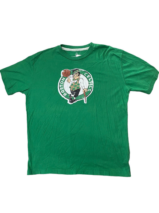 Celtics vintage tee green w/logo